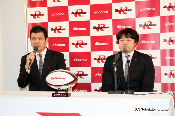 箕内の今後について話す藤盛チーム統括