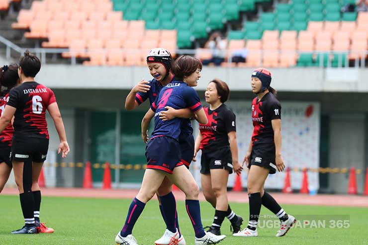 地元開催のアザレア・セブンズはブレイブルーヴとの接戦に勝利