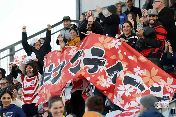 現地でもサクラフィフティーンを応援