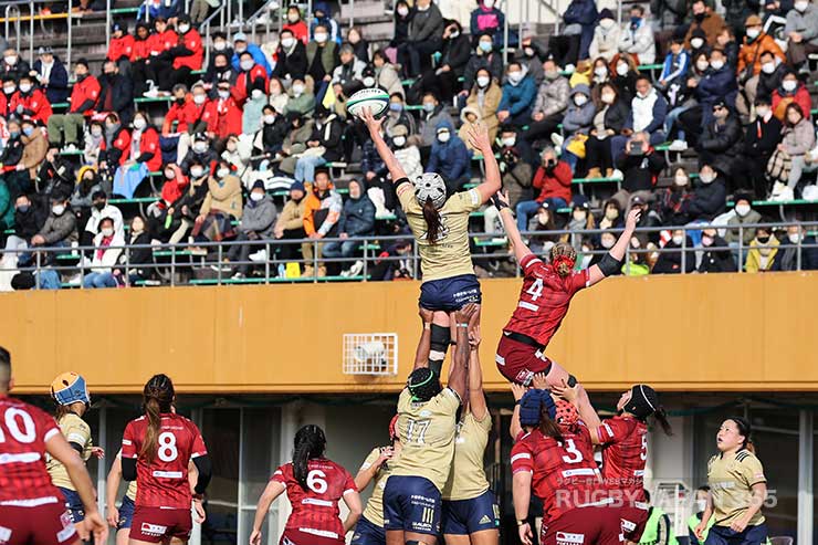 パールズはセットプレー・ラインアウトで苦しんだ