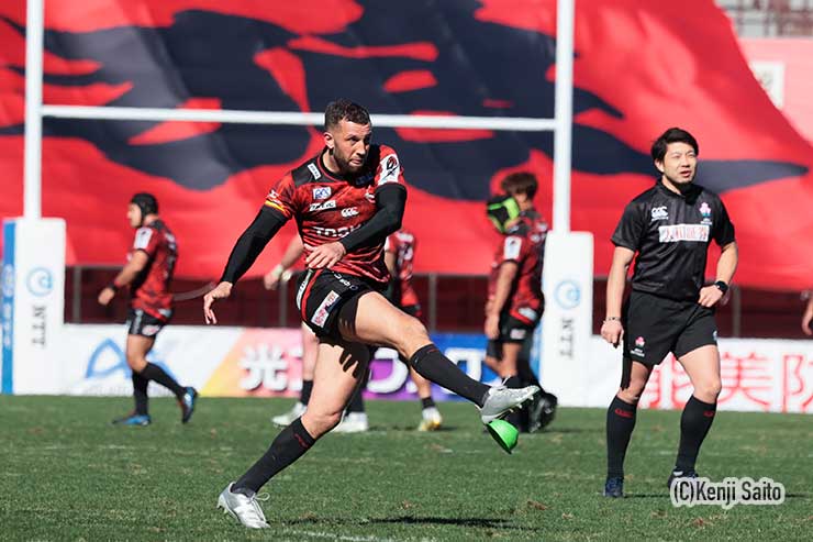 この試合もキックが冴えていたSOトム・テイラー