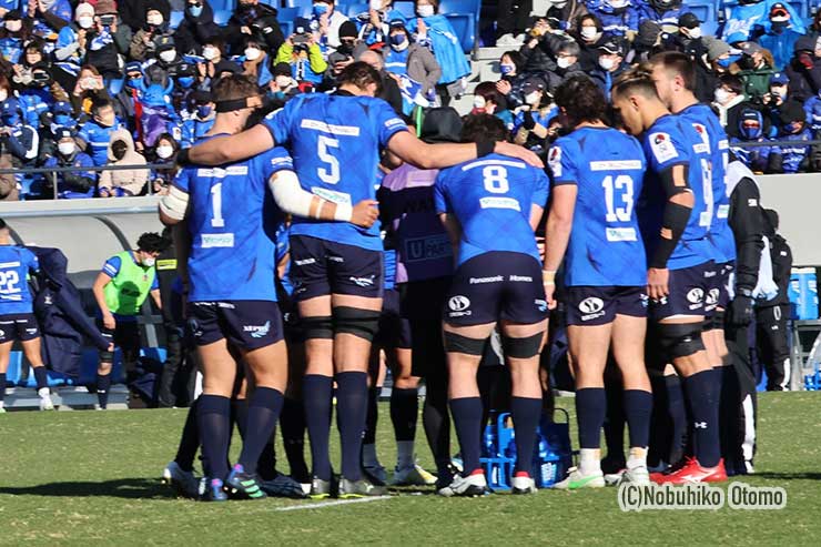ワイルドナイツの円陣