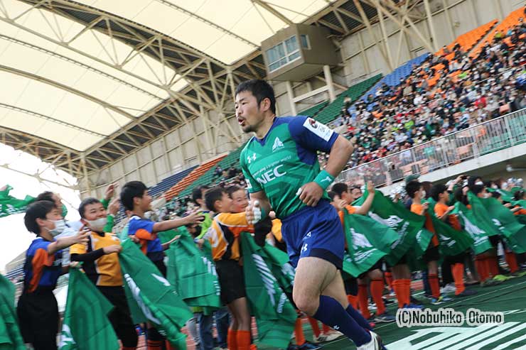 今シーズン初先発の田中史朗