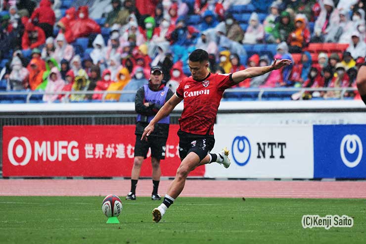 田村優のPGで先制