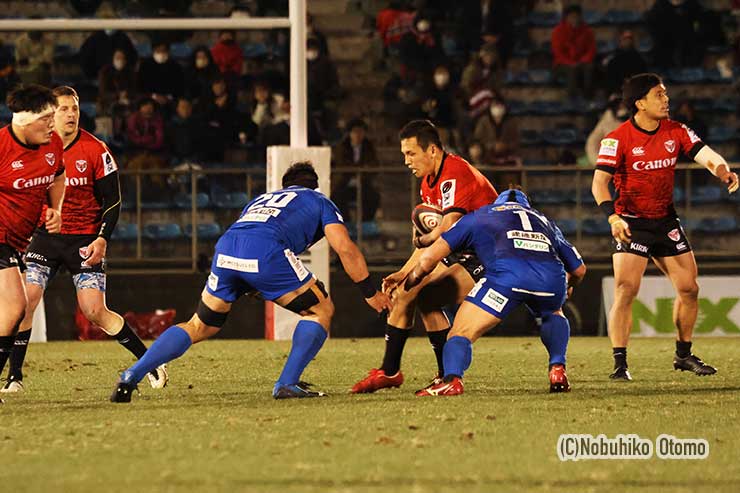静岡ブルーレヴズ戦、チームとしてはあまりいいパフォーマンスではなかった。