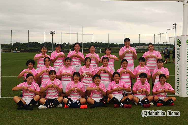 後列左から⑨伊藤瞭良⑲森田玲央⑯明田川音葉⑱小野寺萌衣⑭榎本千里③田中碧⑤磯部恭子 中列左から⑳兼松明日香⑮萩原光莉⑧松岡美唯菜⑥須田紅葉②山口桃佳⑰山口佳織21石嶋咲月⑬石嶋花菜 前列左から⑪新井琴羽④古山希帆①影山心乃⑩鈴木芭菜22吉雄陽香⑫高杉漣⑦二出川知香