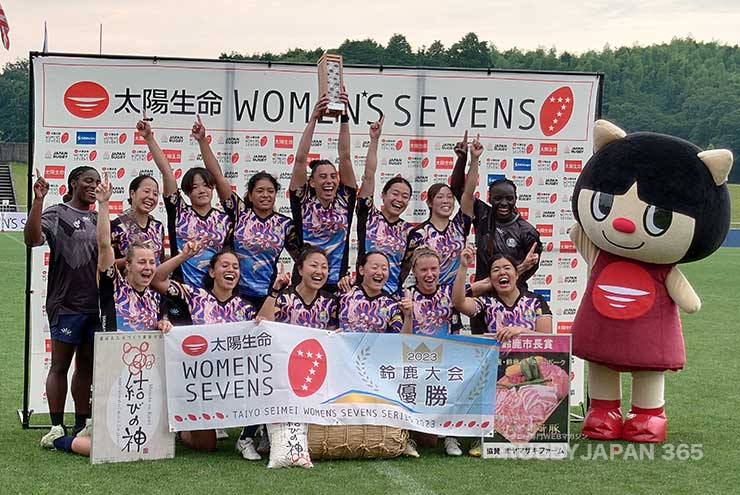 ながとブルーエンジェルスが3大会連続の優勝を果たした