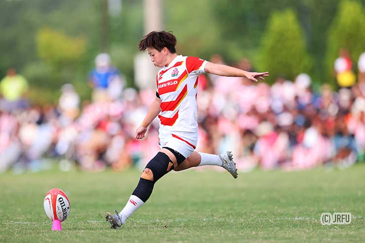 大塚朱紗のゴールも決まって7-0とサクラフィフティーンが先制