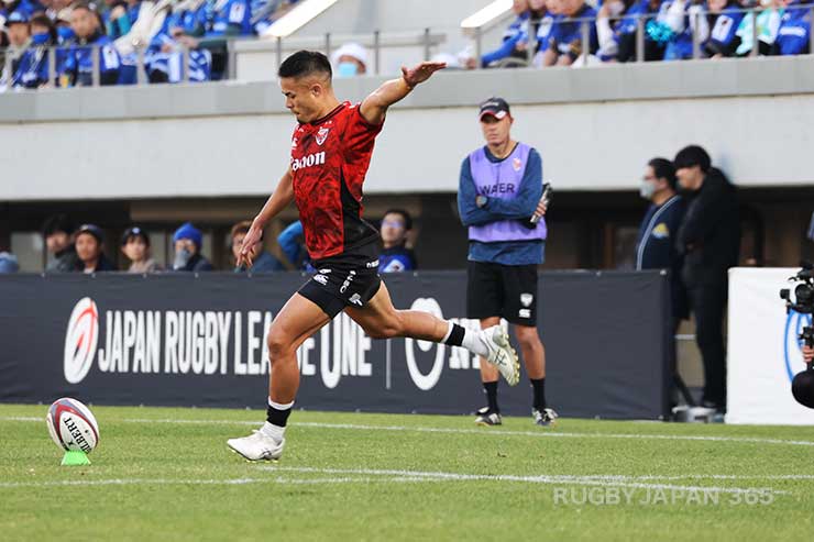 田村優のゴールも決まって22-7