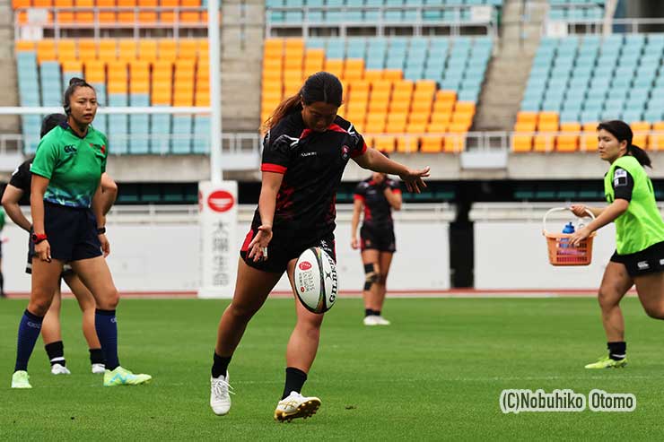 佐藤優は今大会キック成功率17-19の89.7パーセントを記録する冴えを見せた