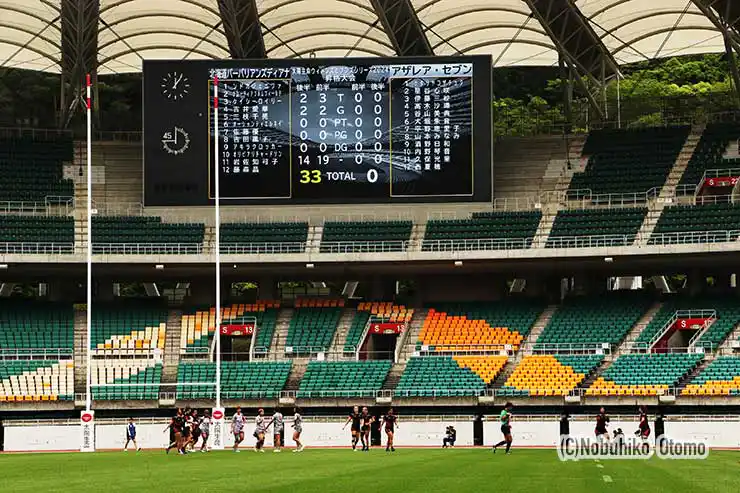 ディアナが33-0で勝利