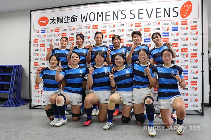 総合5位:日本体育大学ラグビー部女子