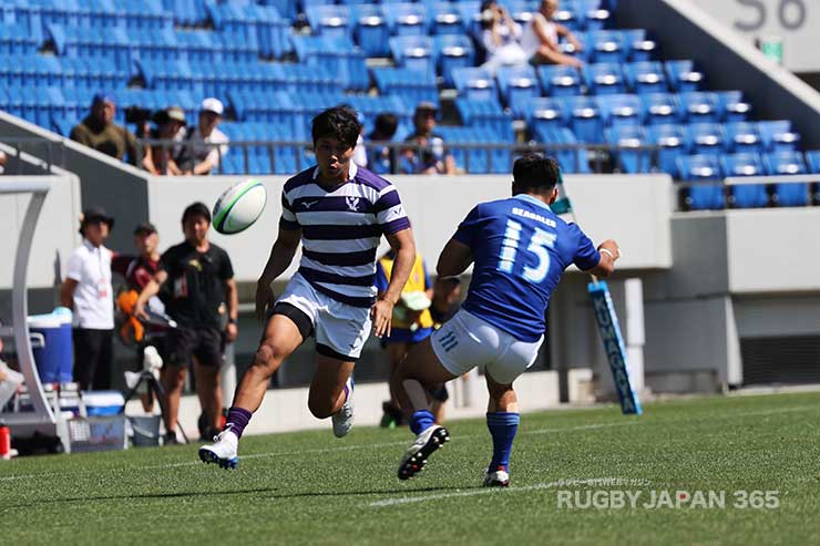 前半8分WTB安田昂平のショートパント