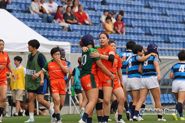 立正大も素晴らしかった。健闘をねぎらう⑩加藤と永山