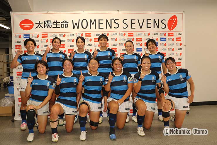 6位・日本体育大学ラグビー部女子