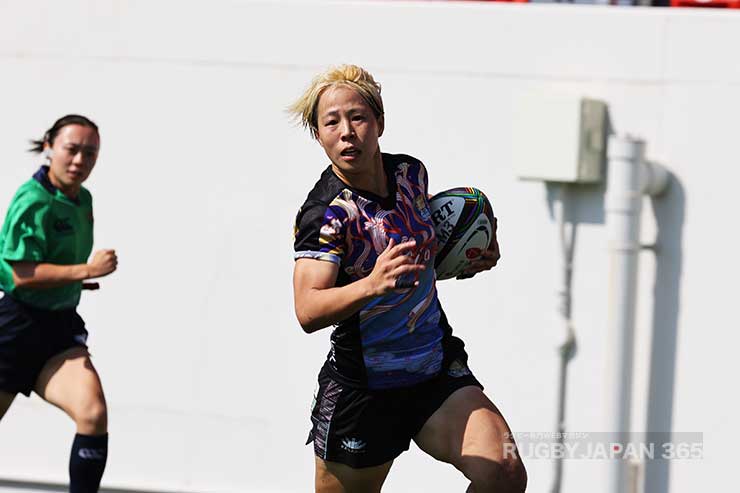 辻崎由希乃の先制トライ
