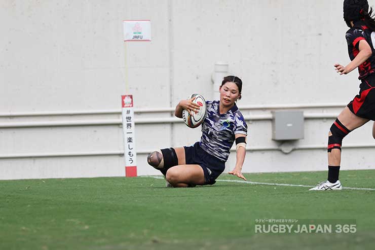 黒田美織がトライ