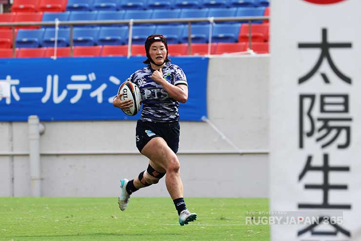 前半6分伊藤睦のトライ