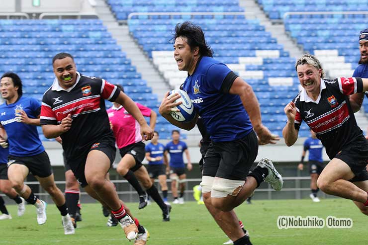 後半10分、FL延原のトライ