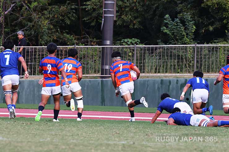 46分・三浦幹太がトライ