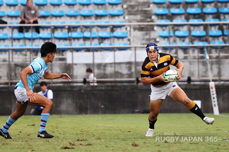 ファーストタッチで非凡なランを見せた草薙