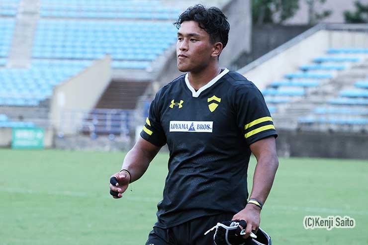 ゲームキャプテンを務めた荒川真斗