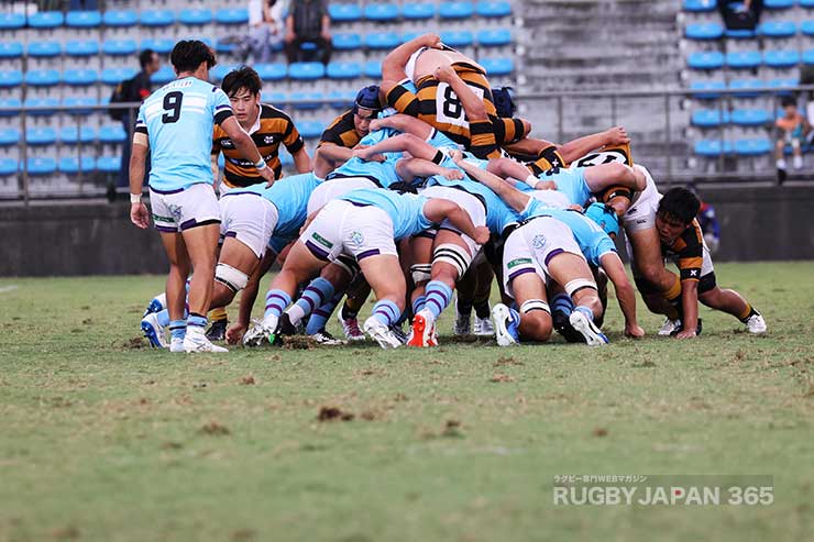 スクラムでは終始苦しめられた