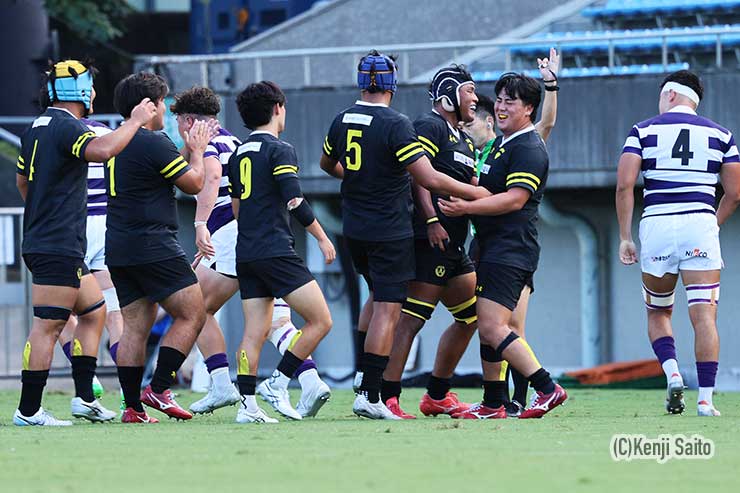 青学の先制トライ