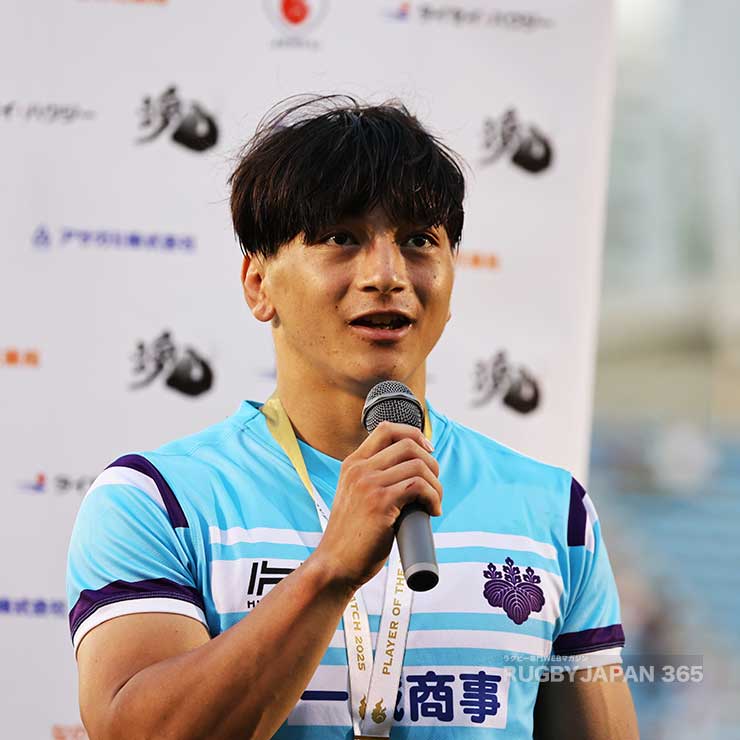 プレーヤーオブザマッチの内田慎之甫