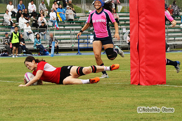 福岡・小笹知美のトライ