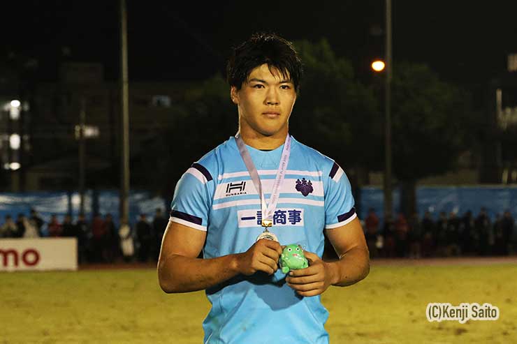 モストインプレッシヴプレーヤーには筑波・中森真翔