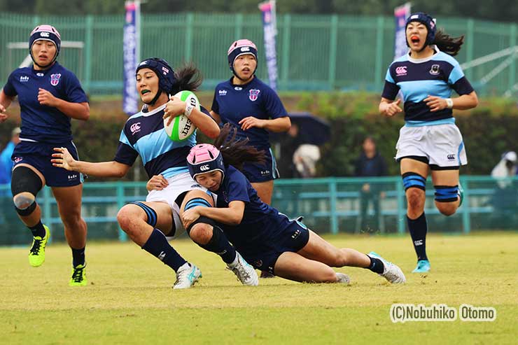 四日市⑦西口さくらが追いついてタックル