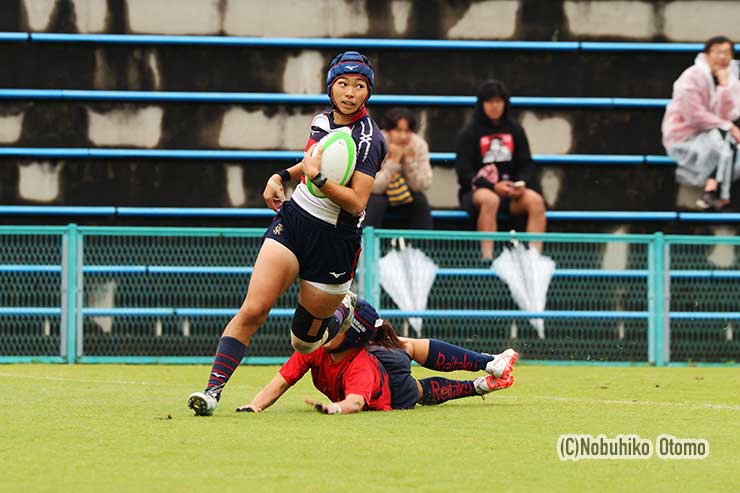 佐賀工⑦中野栞奈トライ