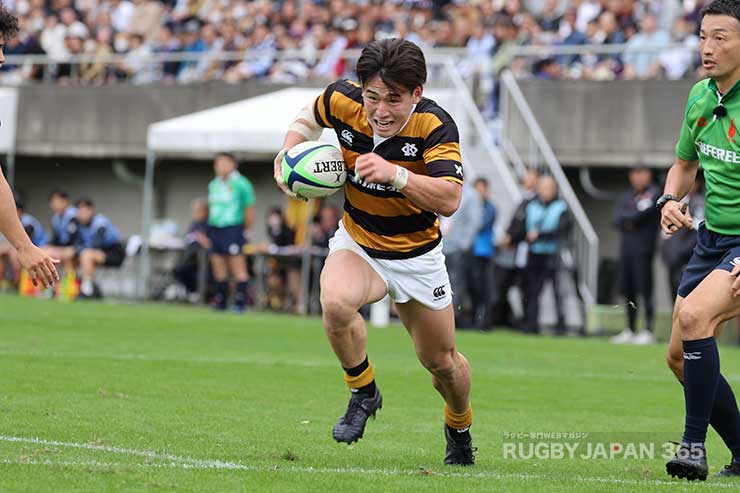 後半9分SH橋本弾介が突破