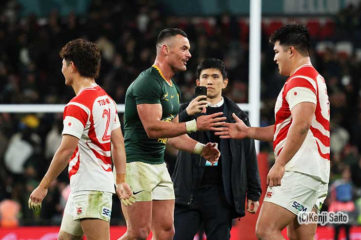 チームメイトのジェシーと祝原涼介