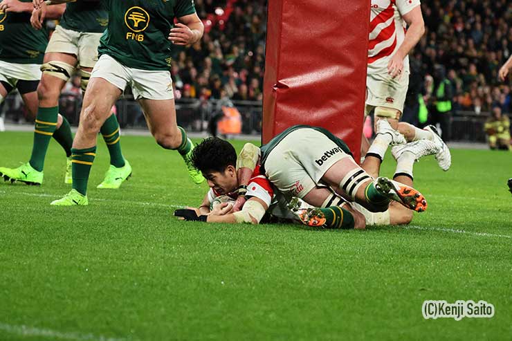 矢崎由高のトライ