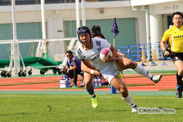 東洋14浅尾の独走に東海15浦本が追いつく