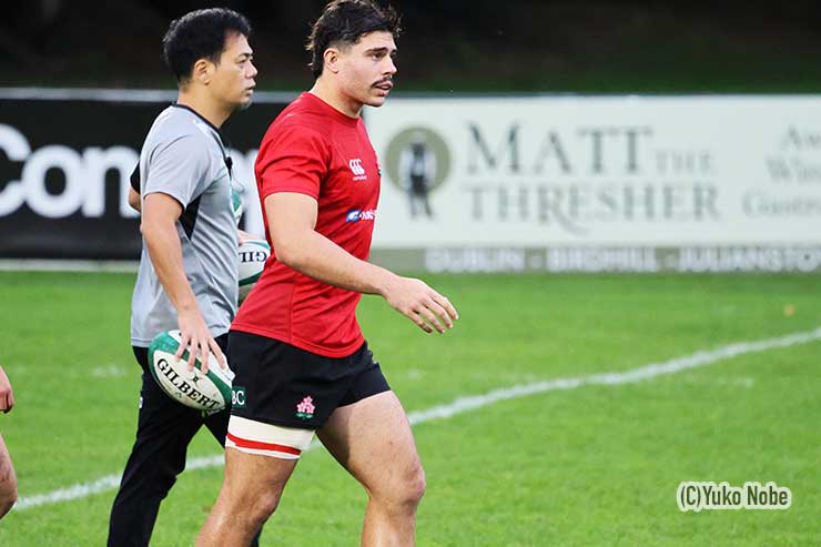 SO李承信と共にバイスキャプテンを務めるCTBディラン・ライリー