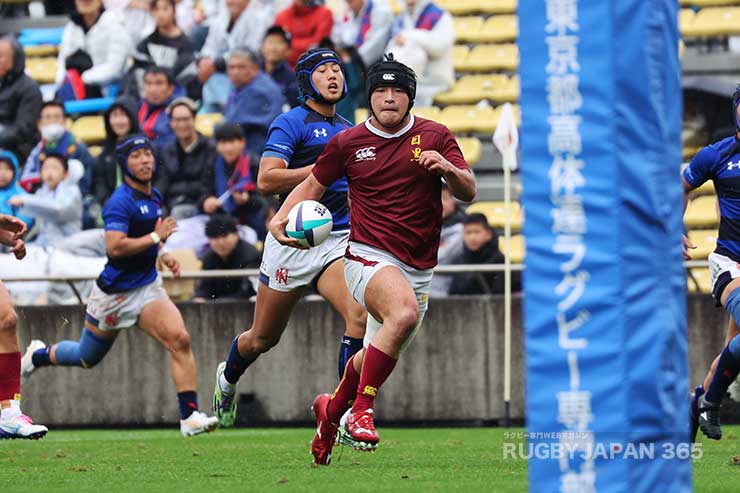 前半20分阿部も2本目のトライ