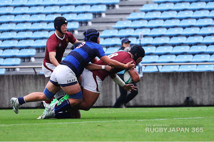 前半6分ロケティのトライ