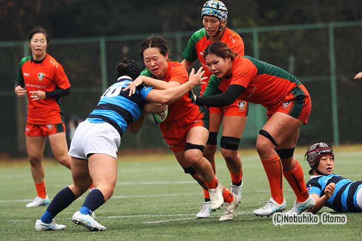 長田いろはと吉村乙華、サクラXVのFWが2人がかりで突破