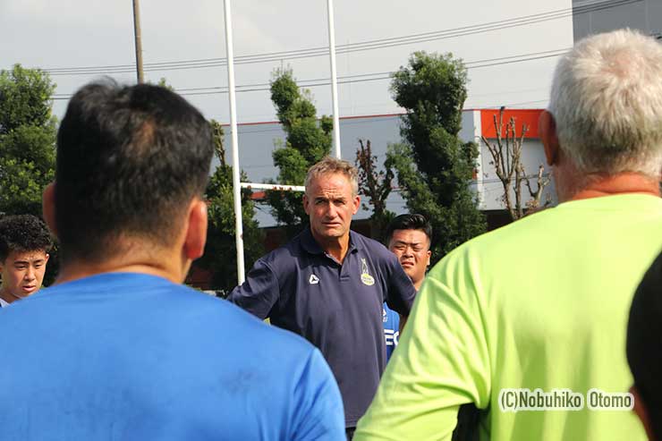 ラガッツのHCはセブンズ日本代表でも活躍したスコット・ピアスさん。BL東京ジェイコブ・ピアスの父