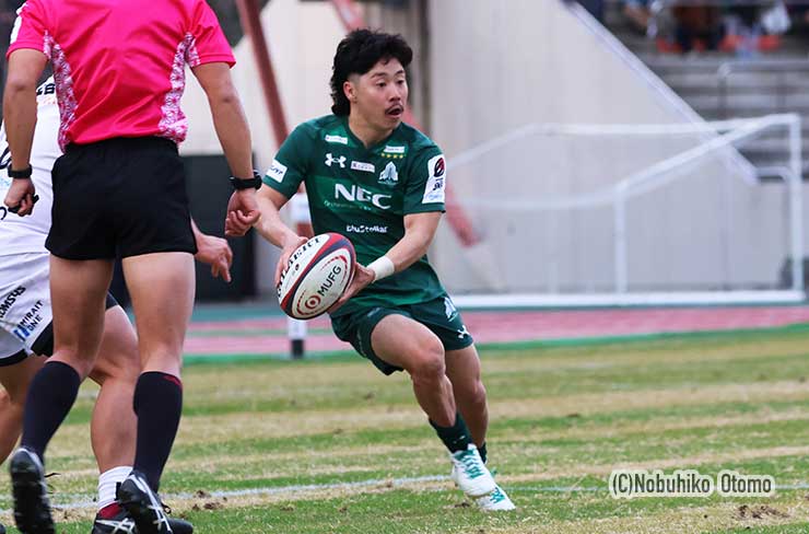 素早い動きでリードした東葛SH藤井