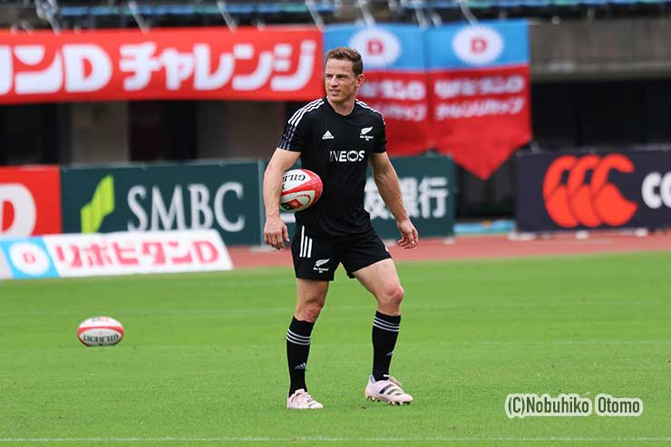 2023年にマオリオールブラックスとして来日