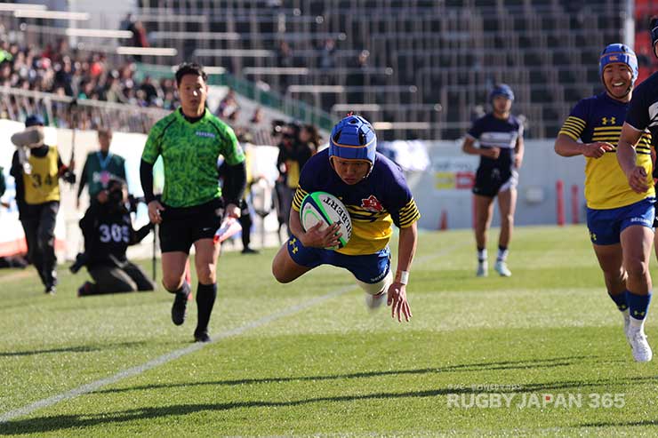 WTB篠颯太郎の先制トライ