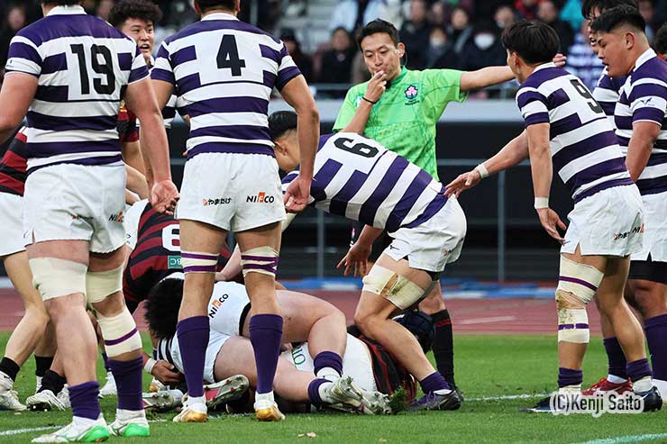 最後まで明治が守りきった