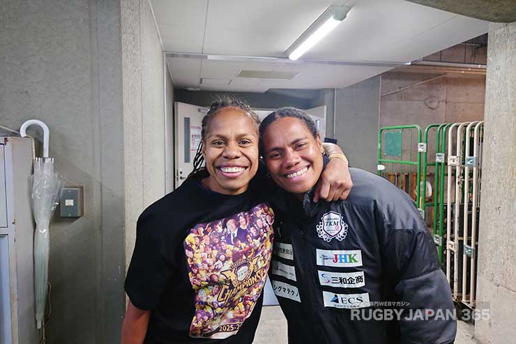 ヨレイン・イェンゴ（左）、アテカ・レイヤモ（右）今シーズン見せてくれた素晴らしいプレーの数々！本当にありがとう！