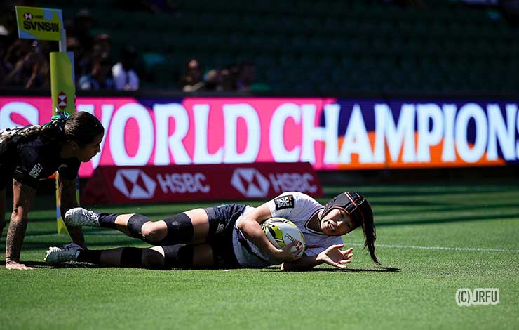 大内田夏月のトライ