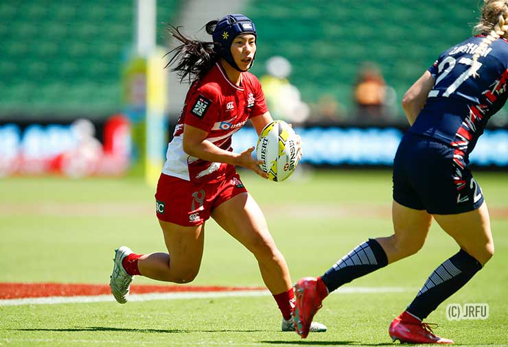 FW兼BK、ブレイクダウンと突破役を担う大内田葉月