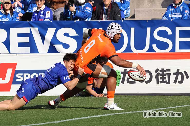 マキシファウルアのトライ